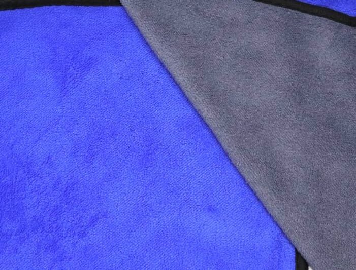 Mikrofaser Reinigungstuch blau/grau exklusiv